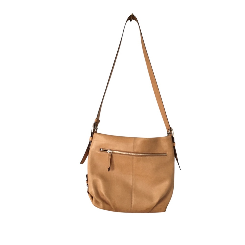 Coach Tan Leather Shoulder Casual Bag - Picture 2 of 6